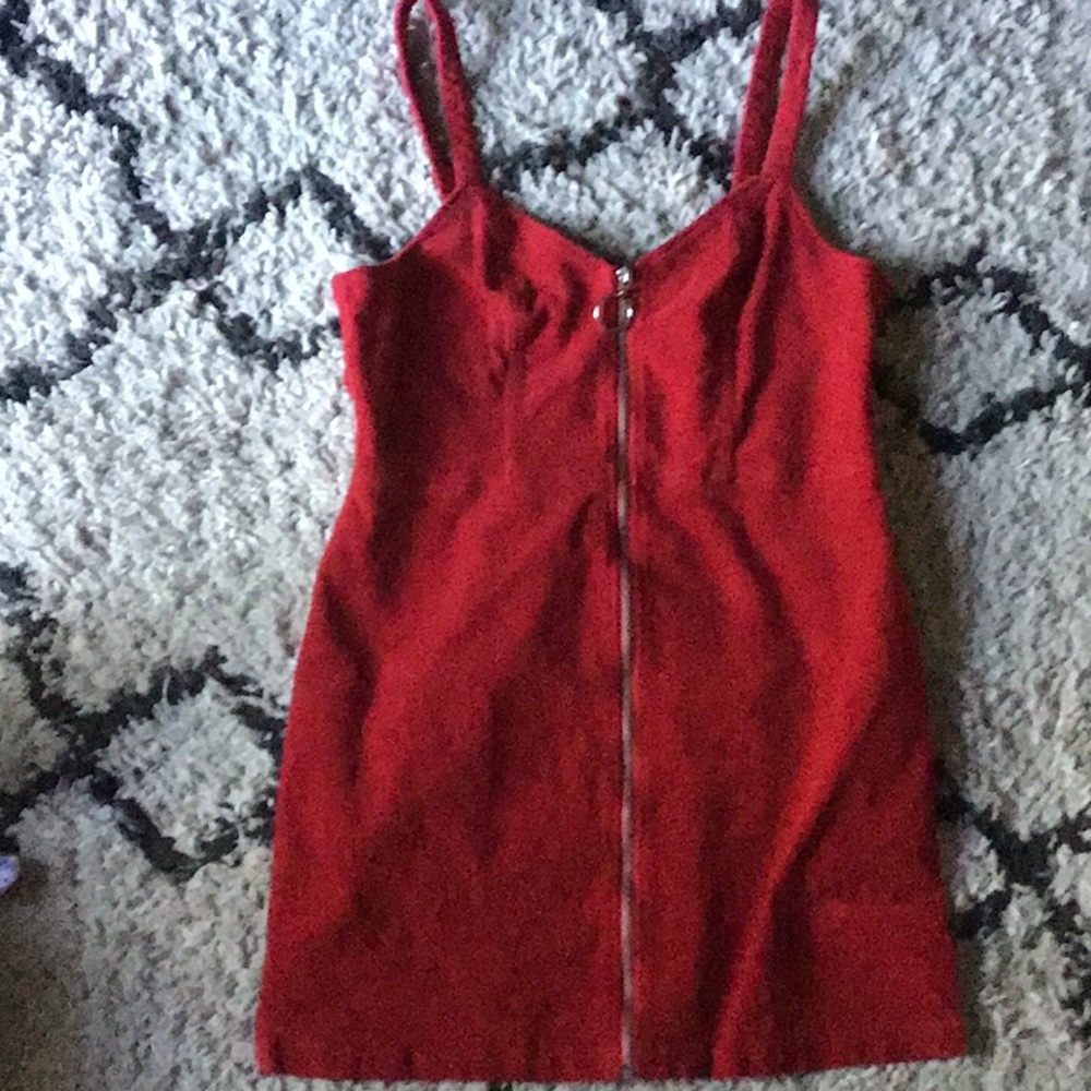 A red dress
